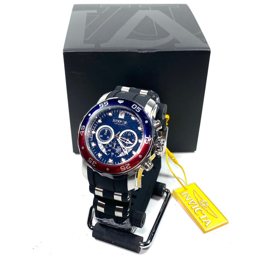 Invicta Model 44521 Pro Diver SCUBA Diver Watch Mens 48mm Silicone Strap BNIB
